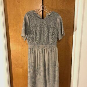 Polagram (NeeSee's Dresses) Grey Dress Size M
